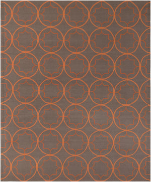 Surya Rain Handmade 5' X 8' Rustic Rug - Comfy, Durable, And Easy To Clean For A Cozy Home Transformation Dark Brown Polypropylene Rai1095-810