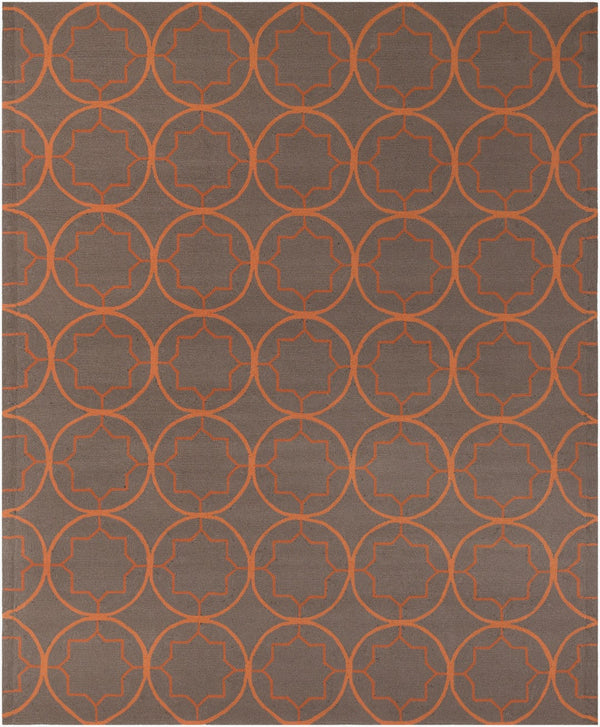 Surya Rain Handmade 5' X 8' Rustic Rug - Comfy, Durable, And Easy To Clean For A Cozy Home Transformation Dark Brown Polypropylene Rai1095-810