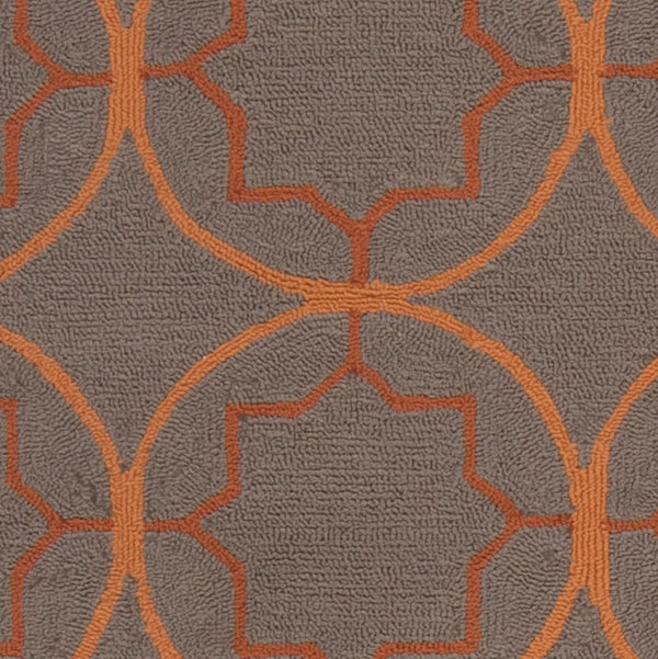 Surya Rain Handmade 5' X 8' Rustic Rug - Comfy, Durable, And Easy To Clean For A Cozy Home Transformation Dark Brown Polypropylene Rai1095-810