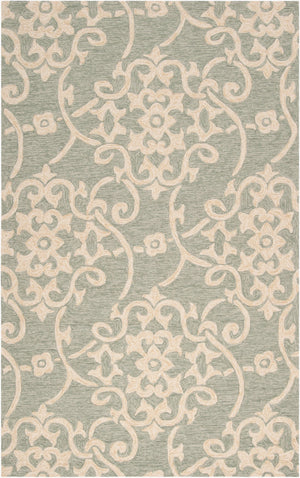 Surya Rain Handmade 5' X 8' Rustic Rug - Comfy, Durable, And Easy To Clean For A Cozy Home Transformation Light Sage Polypropylene Rai1103-35