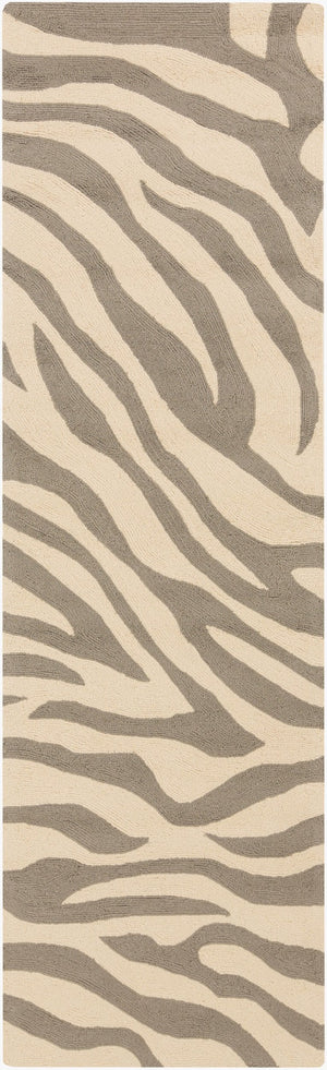 Surya Rain Hand Hooked Polypropylene Runner Rug for Hallways Entryways and Modern Homes RAI1172-268