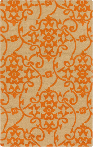 Surya Rain Hand Hooked Polypropylene Area Rug Rustic Farmhouse Accent for Entryways RAI1195-35