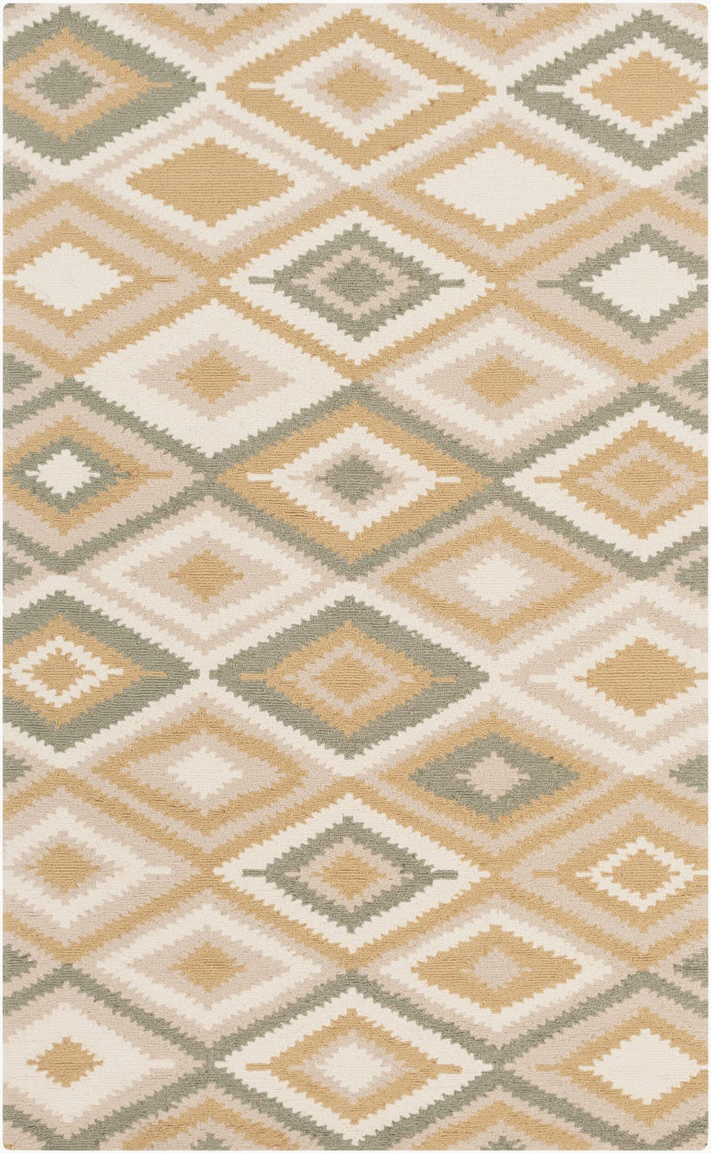 Surya Rain Hand-hooked Polypropylene Accent Rug Modern Minimalist Entryway Bath Mat RAI1206-23