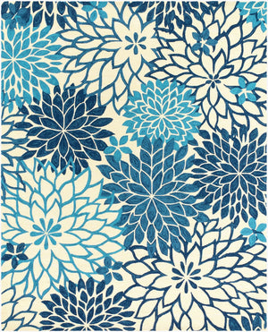 Surya Rain Handmade 5' X 8' Rustic Rug - Comfy, Durable, And Easy To Clean For A Cozy Home Transformation Dark Blue Polypropylene Rai1280-23