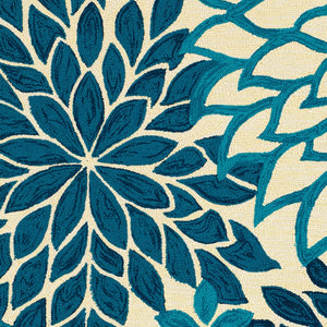 Surya Rain Handmade 5' X 8' Rustic Rug - Comfy, Durable, And Easy To Clean For A Cozy Home Transformation Dark Blue Polypropylene Rai1280-23