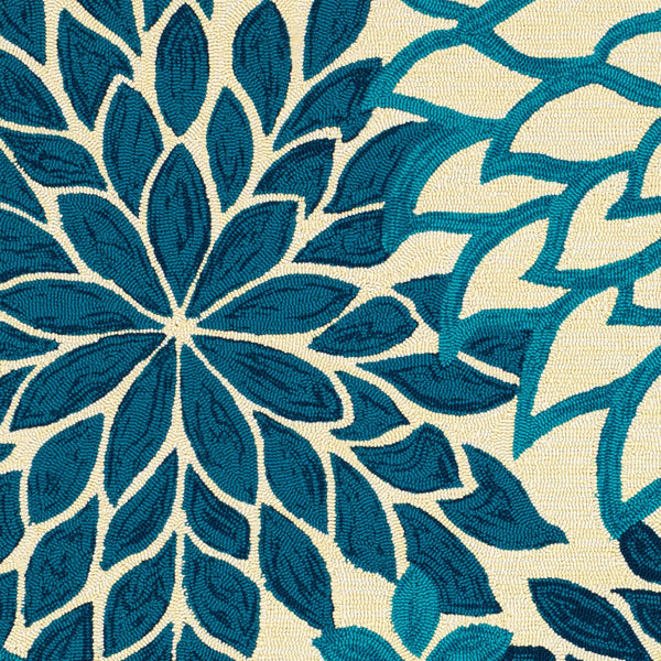 Surya Rain Handmade 5' X 8' Rustic Rug - Comfy, Durable, And Easy To Clean For A Cozy Home Transformation Dark Blue Polypropylene Rai1280-23