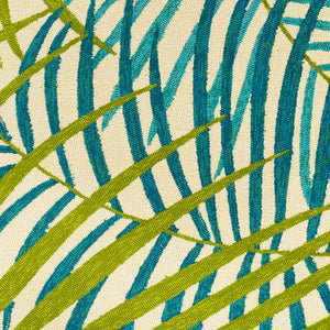 Surya Rain Hand-hooked Coastal Polypropylene Accent Rug for Entryways and Relaxed Beach Spaces RAI1286-23