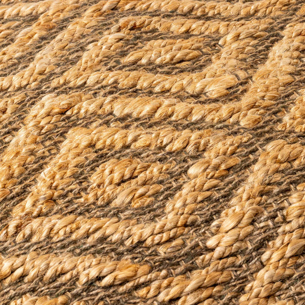 Surya Rajkot 18"L X 18"W Jute And Cotton Accent Pillow - Stylish Global Touch For Modern Home Decor Beige Jute,Cotton Rak001-2222p