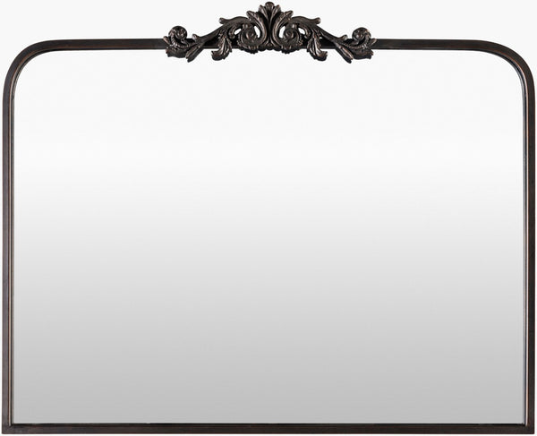 Livabliss Aarlen Overmantel Wall Mirror Wide Rectangular Frame Transitional Fireplace Accent RAL002-2936