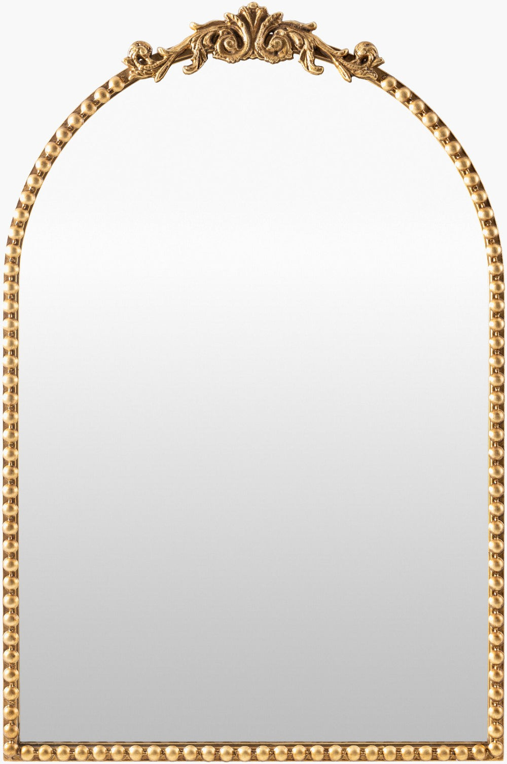 Livabliss Aarlen Traditional Framed Wall Mirror Vertical Accent for Entryway or Bedroom Gold 36"H x 29"W x 2"D RAL004-3629