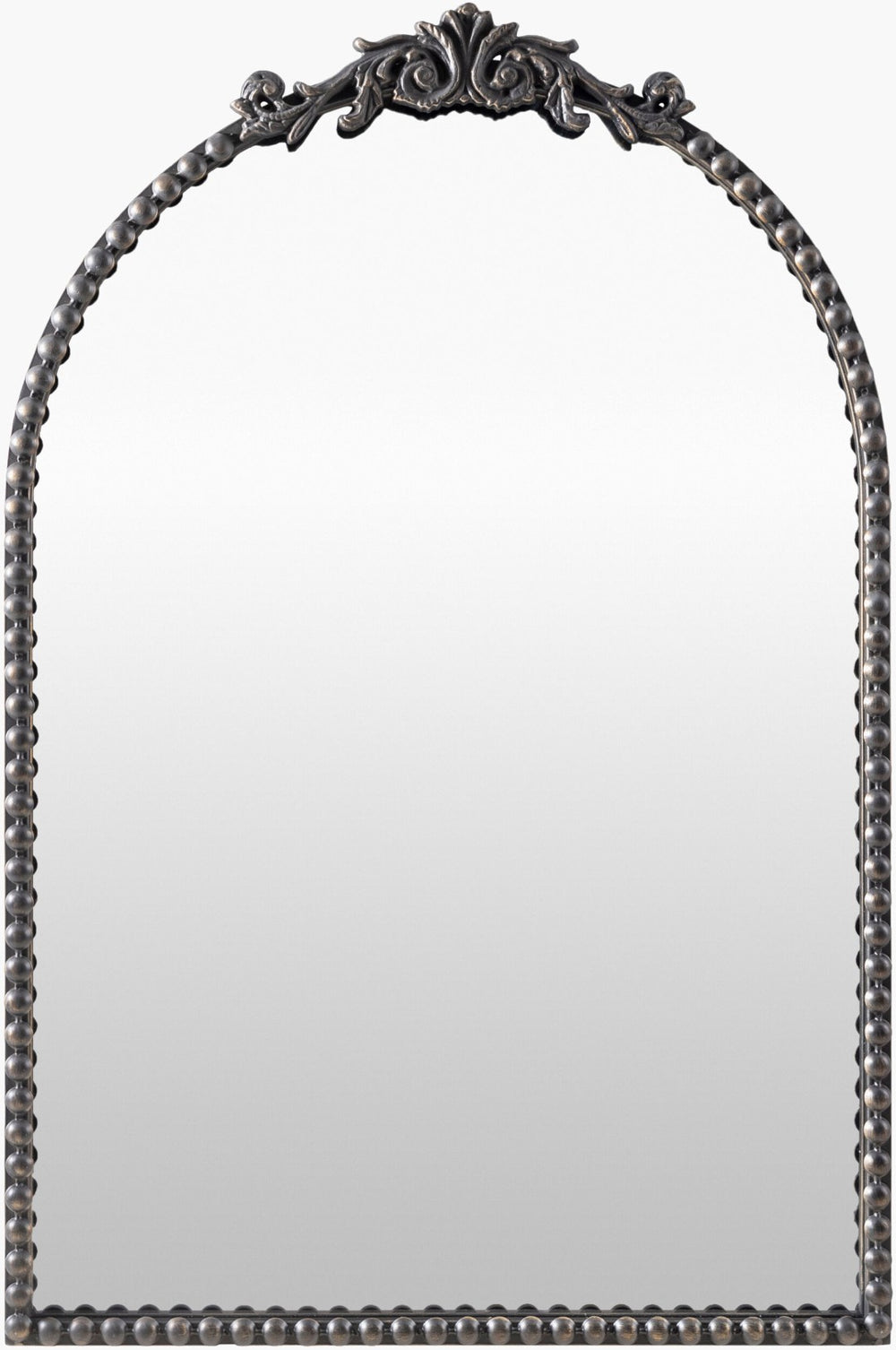 Livabliss Aarlen Traditional Framed Wall Mirror Low Profile Accent for Entryway or Bedroom Black 30"H x 20"W x 2"D RAL005-3020