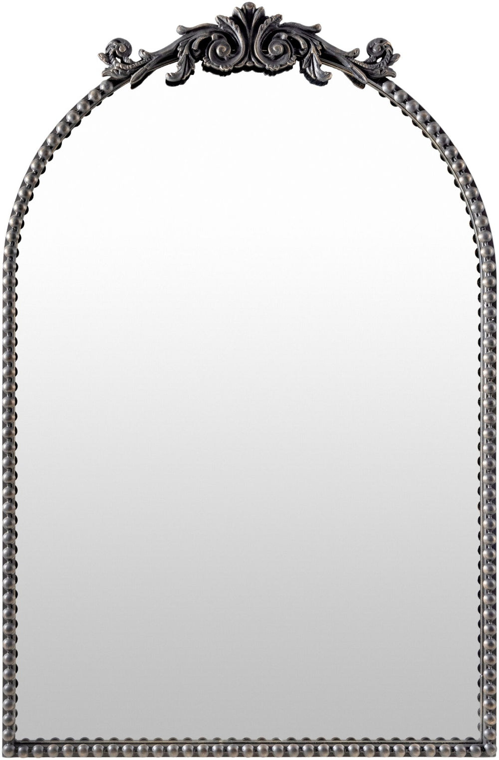 Livabliss Aarlen Traditional Framed Wall Mirror Low Profile Accent for Entryway or Bedroom Black 30"H x 20"W x 2"D RAL005-3020