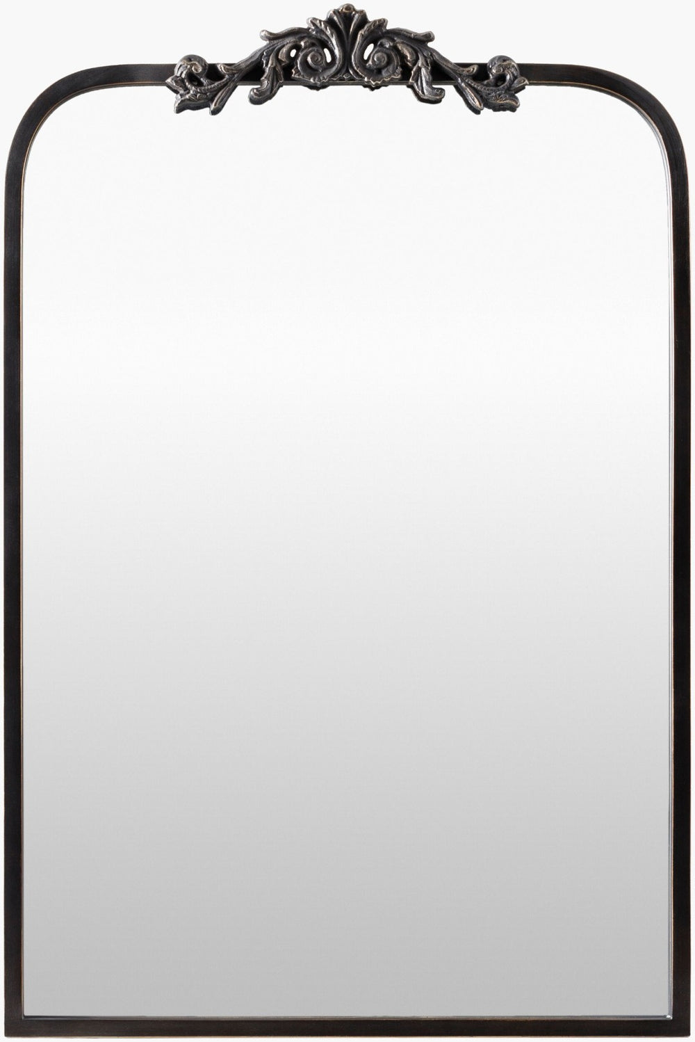 Livabliss Aarlen Classic Frame Accent Wall Mirror for Entryway Living Room or Bedroom Decor Black 36"H x 24"W x 2"D RAL006-3624