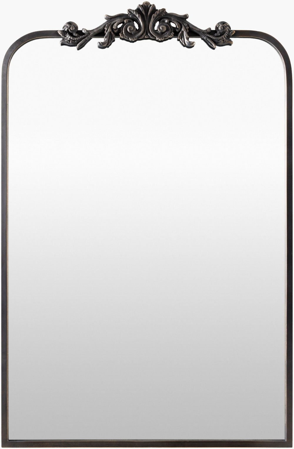 Livabliss Aarlen Classic Frame Accent Wall Mirror for Entryway Living Room or Bedroom Decor Black 36"H x 24"W x 2"D RAL006-3624