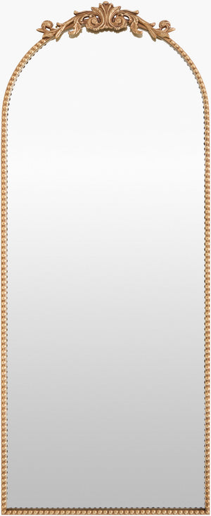 Surya Aarlen Traditional Full-length Mirror - Elegant 70"H X 28"W Wall Decor For Timeless Home Charm Frame, Gold Iron Ral007-7028