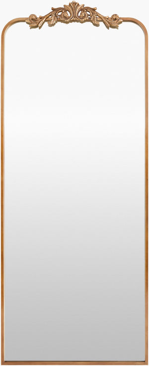 Surya Aarlen Traditional Full-length Mirror - Elegant 70"H X 28"W Wall Decor For Timeless Home Charm Frame, Gold Iron Ral008-6928