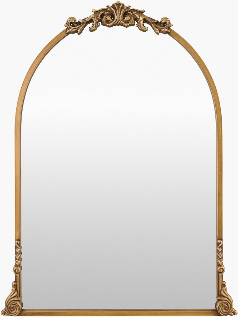 Livabliss Aarlen Traditional Framed Wall Mirror Flush Mount Accent for Entryway or Hallway RAL009-3022