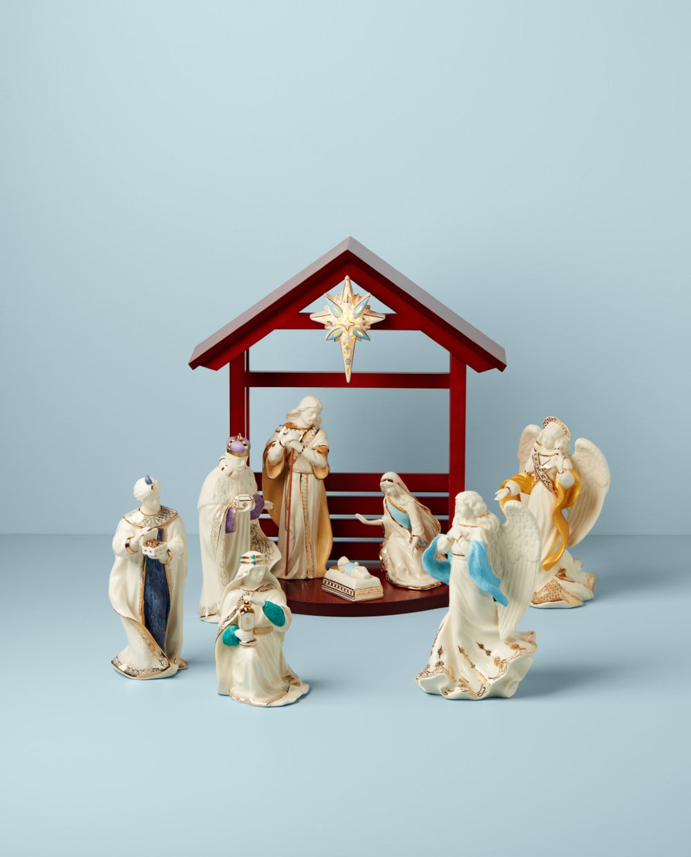 Lenox First Blessing Nativity 10-Piece Starter Set Multi, NO COLOR PORCELAIN 820387