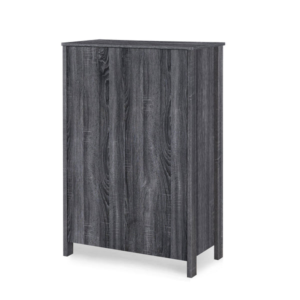 English Elm Christopher Knight Home® - Toolless 5-Drawer Chest with Faux Wood Finish, Moisture-Resistant MDF, Sleek Bar Handles, Compact Storage DARK GREY 72039.00SONGRY