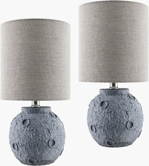 Livabliss Rapollo Resin Table Lamp with Linen Shade Warm Diffused Glow for Bedside or Living Room RAP-001