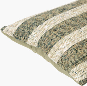 Surya Rafer 18"X18" Modern Cotton-linen Accent Pillow - Chic Home Decor, Easy Care & Stylish Comfort Olive Green Linen,Cotton,Cotton Rar002-1320p