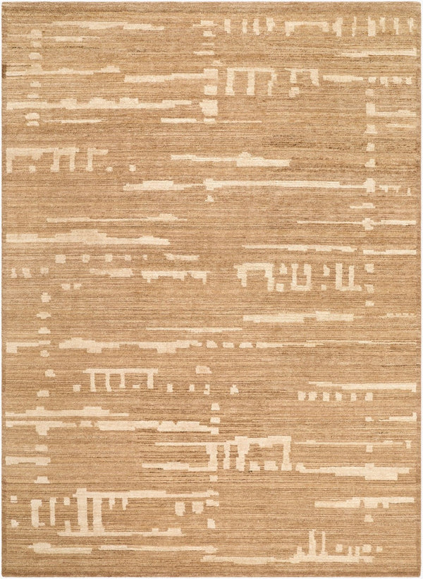 Surya Raku Hand Knotted Silk Wool Area Rug for Modern Living Room or Bedroom Decor 8' x 10' Rectangle RAU2300-810