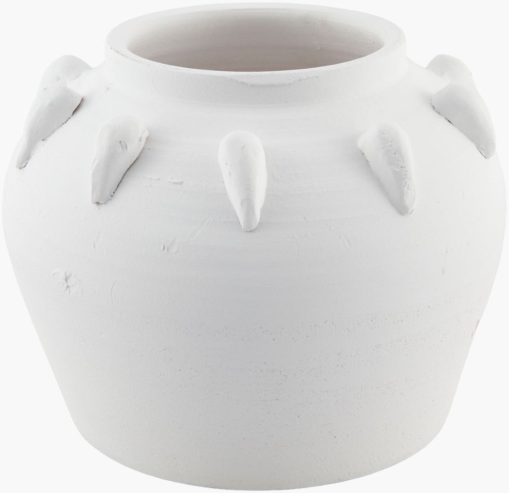 Livabliss Moravka Artisan Ceramic Vase Wide Bodied Bohemian Global Accent for Shelf or Mantel RAV002-799