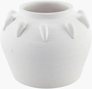 Livabliss Moravka Artisan Ceramic Vase Wide Bodied Bohemian Global Accent for Shelf or Mantel RAV002-799
