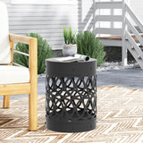 Christopher Knight Home® - Noble House - Mellie Outdoor Metal Side Table