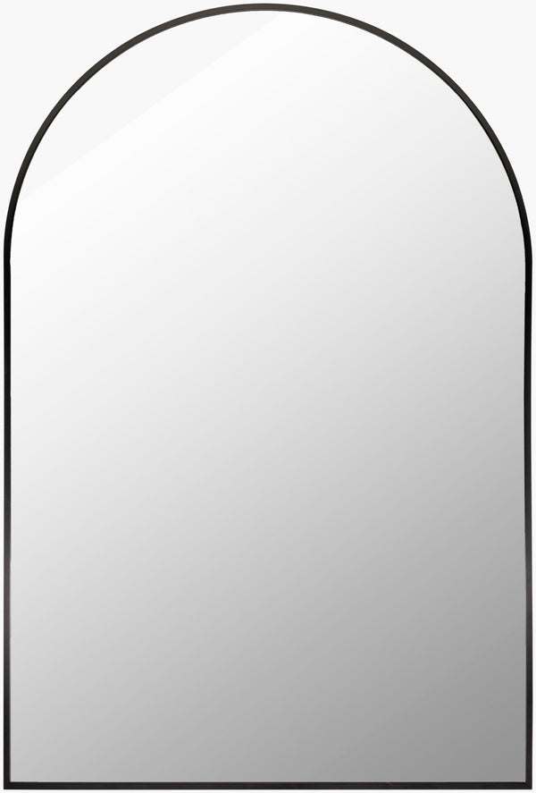 Livabliss Aranya Slim Rectangular Wall Mirror Minimalist Frame for Entryway Hallway Bedroom Black 35"H x 24"W x 1"D RAY001-2435