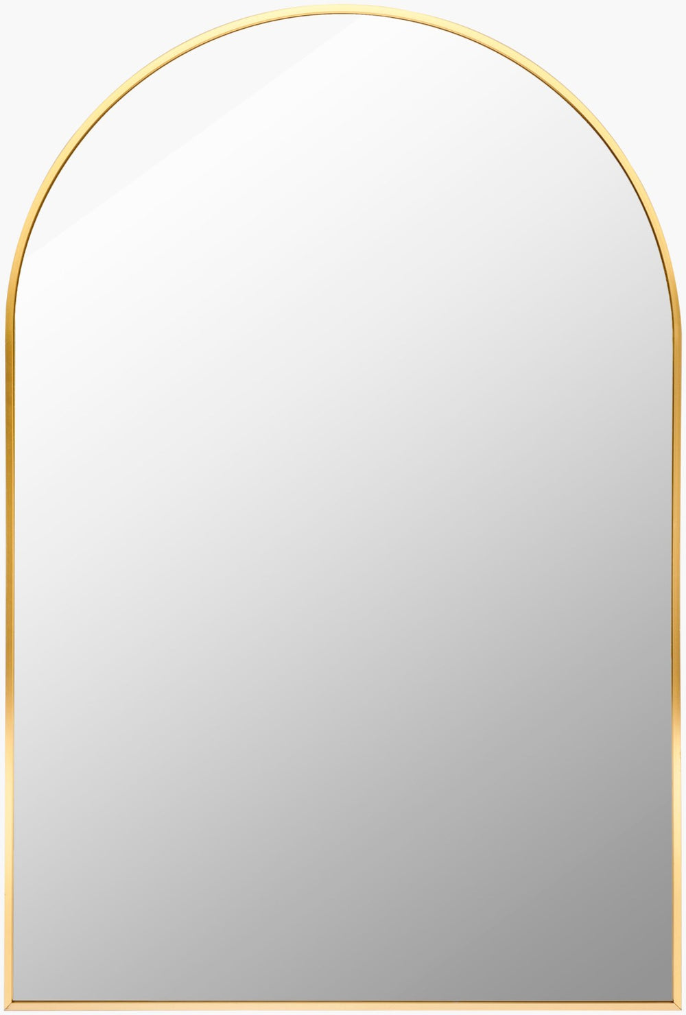 Livabliss Aranya Slim Profile Geometric Wall Mirror for Entryways Hallways and Modern Interiors Gold 35"H x 36"W x 1"D RAY002-3635