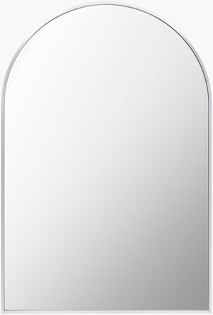 Livabliss Aranya Slim Rectangular Wall Mirror Minimalist Frame for Entryway Bedroom Hallway Silver 30"H x 20"W x 1"D RAY003-2030