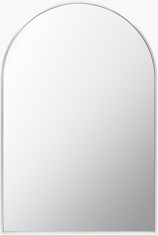 Livabliss Aranya Slim Rectangular Wall Mirror Minimalist Frame for Entryway Bedroom Hallway Silver 30"H x 20"W x 1"D RAY003-2030
