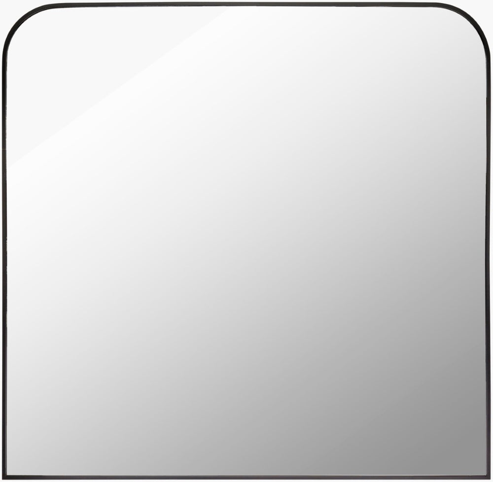 Livabliss Aranya Geometric Accent Mirror Minimalist Slim Frame Wall Mount for Any Room RAY007-3635