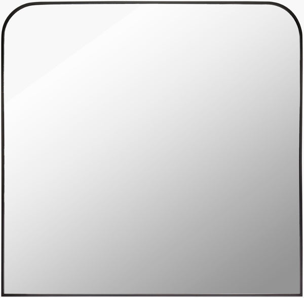 Livabliss Aranya Geometric Accent Mirror Minimalist Slim Frame Wall Mount for Any Room RAY007-3635