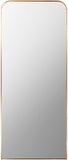 Aranya RAY-010 67"H x 28"W x 1"D Full Length Mirror RAY010-2867 Livabliss Surya