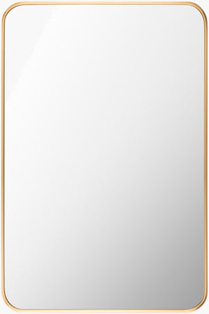 Livabliss Aranya Sculptural Ray Burst Wall Mirror Geometric Accent for Modern Living Spaces Gold 30"H x 20"W x 1"D RAY024-2030