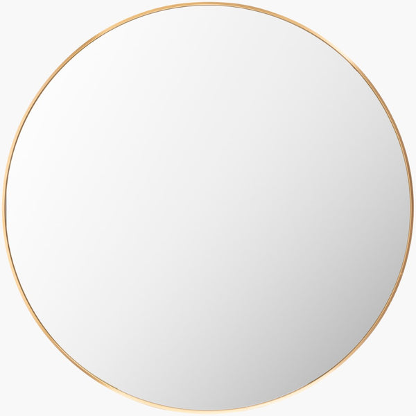 Livabliss Aranya Frameless Square Wall Mirror Modern Minimalist Accent for Living Room or Entryway Gold 40"H x 40"W x 1"D RAY039-4040