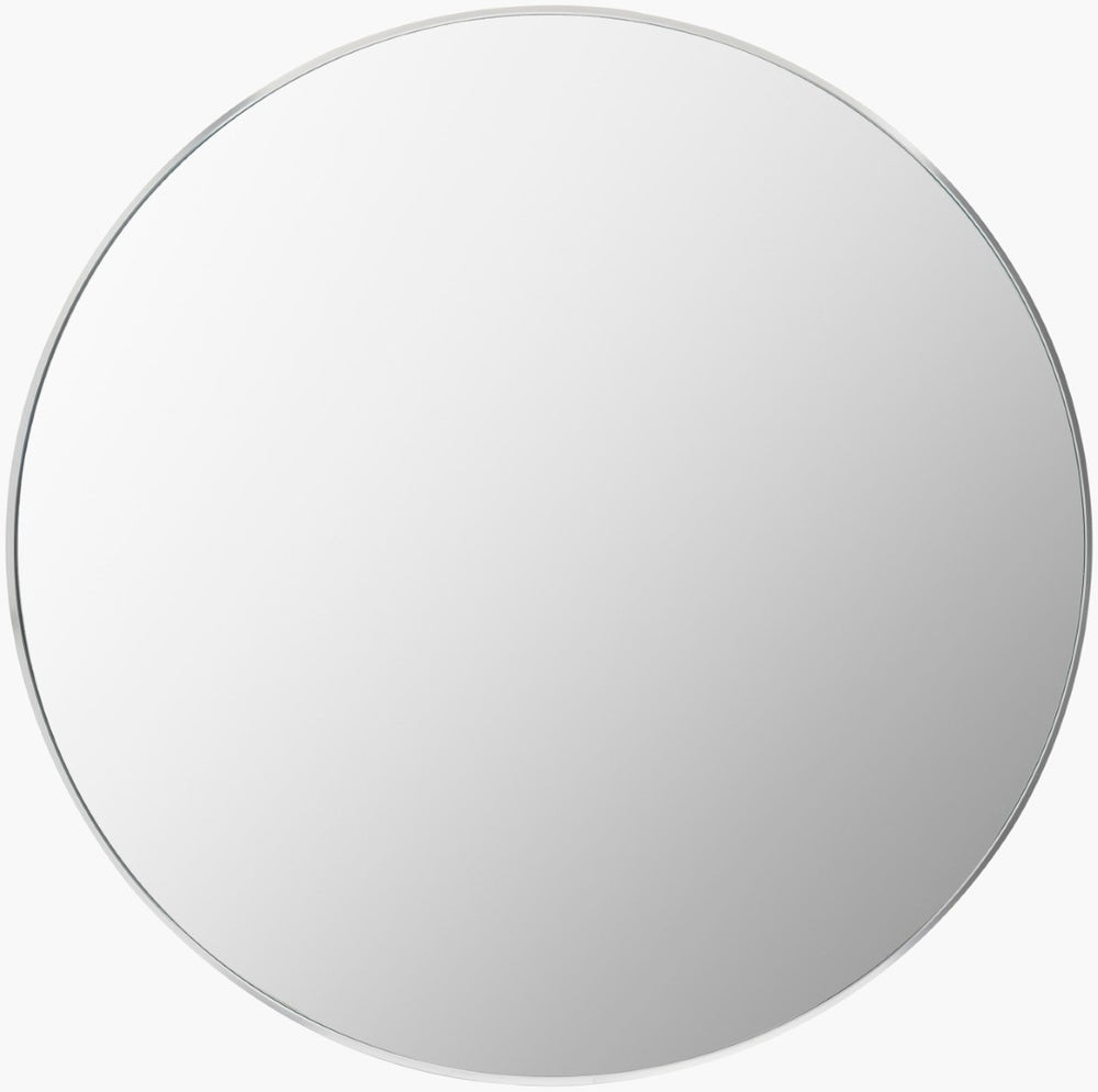 Livabliss Aranya Square Frameless Wall Mirror Minimalist Flush Mount for Entryway or Hallway Silver 32"H x 32"W x 1"D RAY040-3232