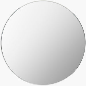 Livabliss Aranya Square Frameless Wall Mirror Minimalist Flush Mount for Entryway or Hallway Silver 40"H x 40"W x 1"D RAY040-4040