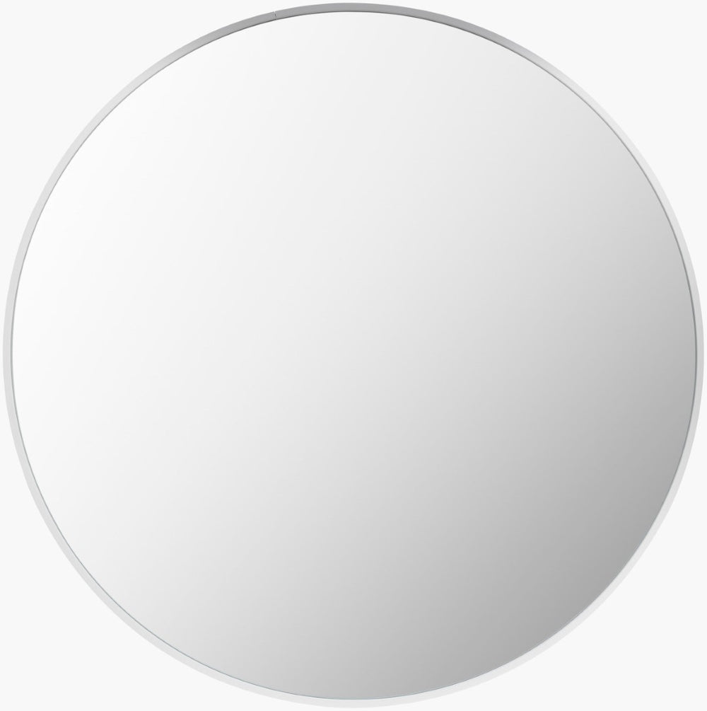 Livabliss Aranya Square Wall Mirror Frameless Minimalist Design for Entryway or Gallery Display White 40"H x 40"W x 1"D RAY041-4040