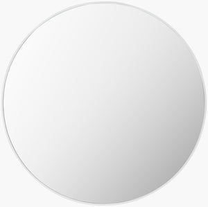 Livabliss Aranya Square Wall Mirror Frameless Minimalist Design for Entryway or Gallery Display White 32"H x 32"W x 1"D RAY041-3232