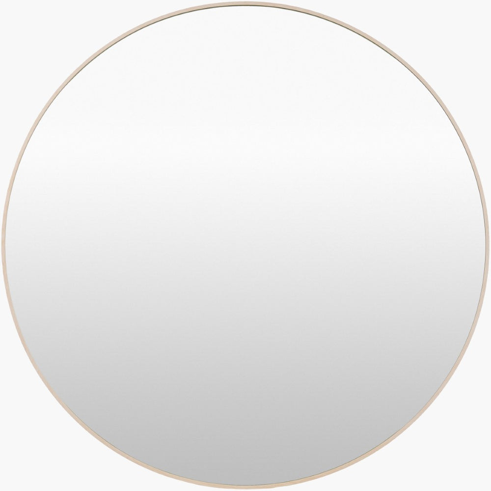 Livabliss Aranya Frameless Square Wall Mirror Minimalist Accent for Entryway or Living Room Brown 32"H x 32"W x 1"D RAY048-3232