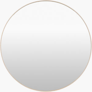 Livabliss Aranya Frameless Square Wall Mirror Minimalist Accent for Entryway or Living Room Brown 32"H x 32"W x 1"D RAY048-3232