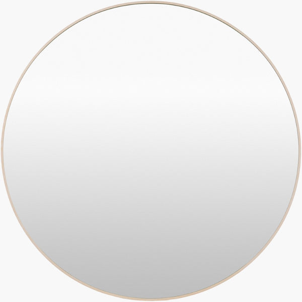 Livabliss Aranya Frameless Square Wall Mirror Minimalist Accent for Entryway or Living Room Brown 32"H x 32"W x 1"D RAY048-3232