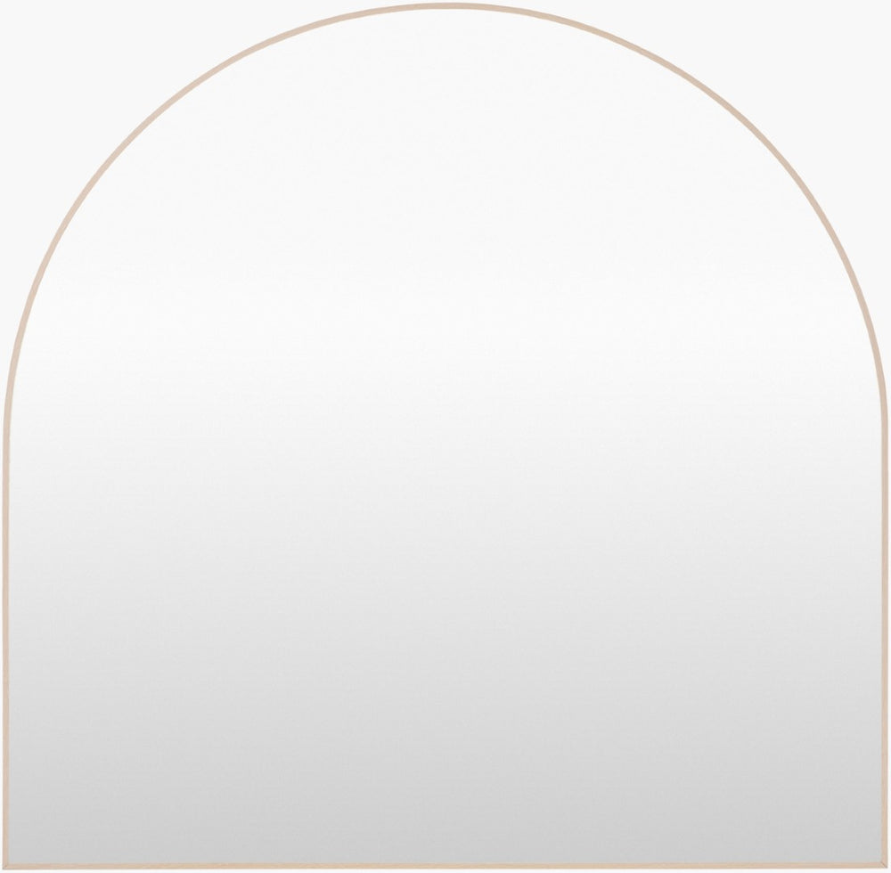Livabliss Aranya Rectangular Mantel Mirror Sleek Minimal Frame for Entryway or Living Room Brown 30"H x 20"W x 1"D RAY054-2030
