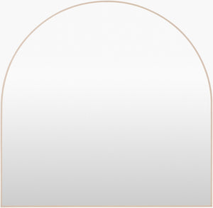 Livabliss Aranya Rectangular Mantel Mirror Sleek Minimal Frame for Entryway or Living Room Brown 30"H x 20"W x 1"D RAY054-2030