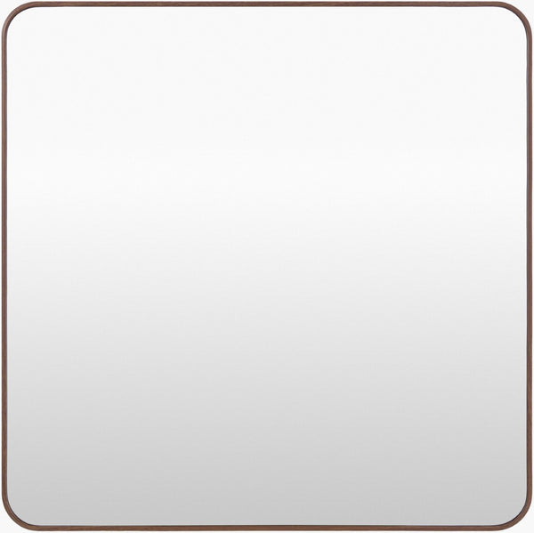 Livabliss Aranya Square Wall Mirror Slim Minimalist Frame for Entryway or Living Room Decor RAY061-3232