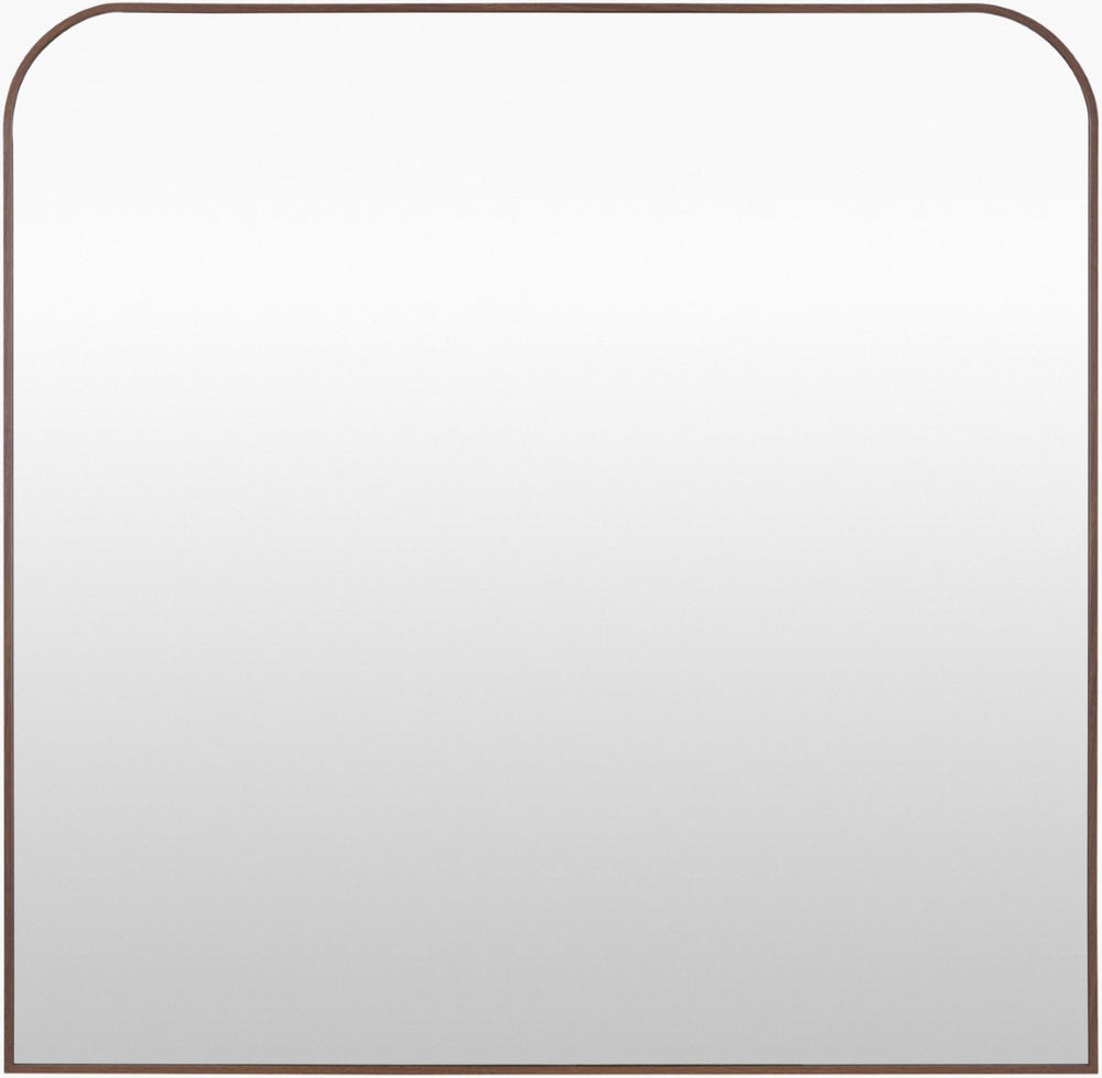 Livabliss Aranya Frameless Rectangular Mantel Mirror Minimalist Wall Accent for Modern Spaces RAY063-3635