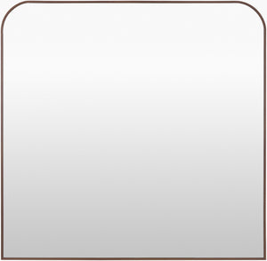Livabliss Aranya Frameless Rectangular Mantel Mirror Minimalist Wall Accent for Modern Spaces RAY063-3635
